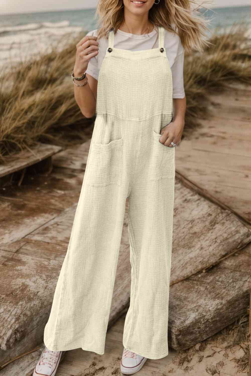 Friends Front Pocket Jumpsuit