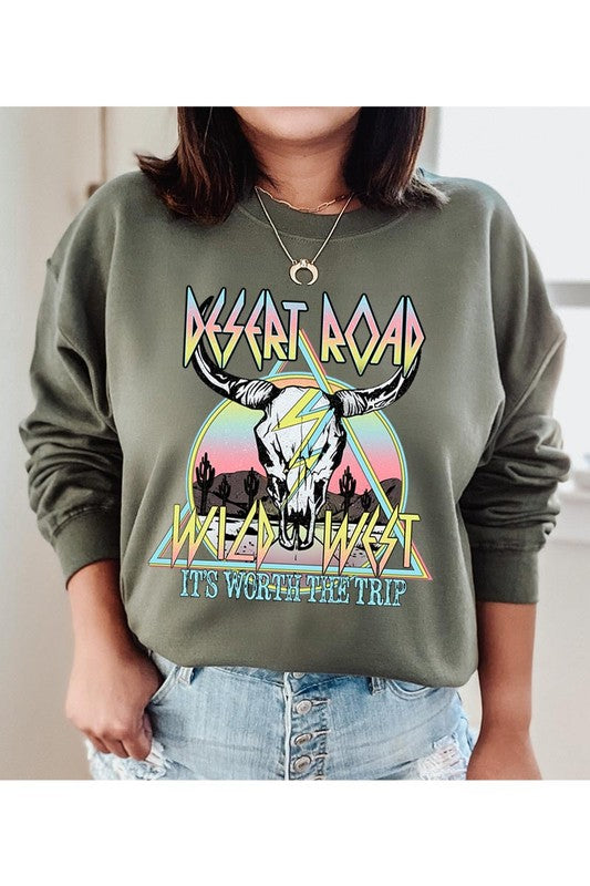 Western Fleece Sweatshirt
