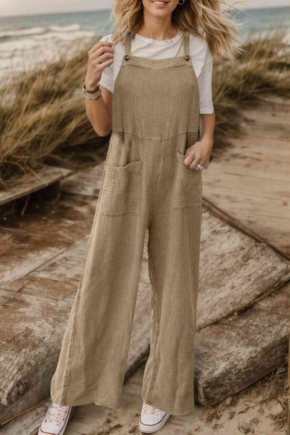 Friends Front Pocket Jumpsuit