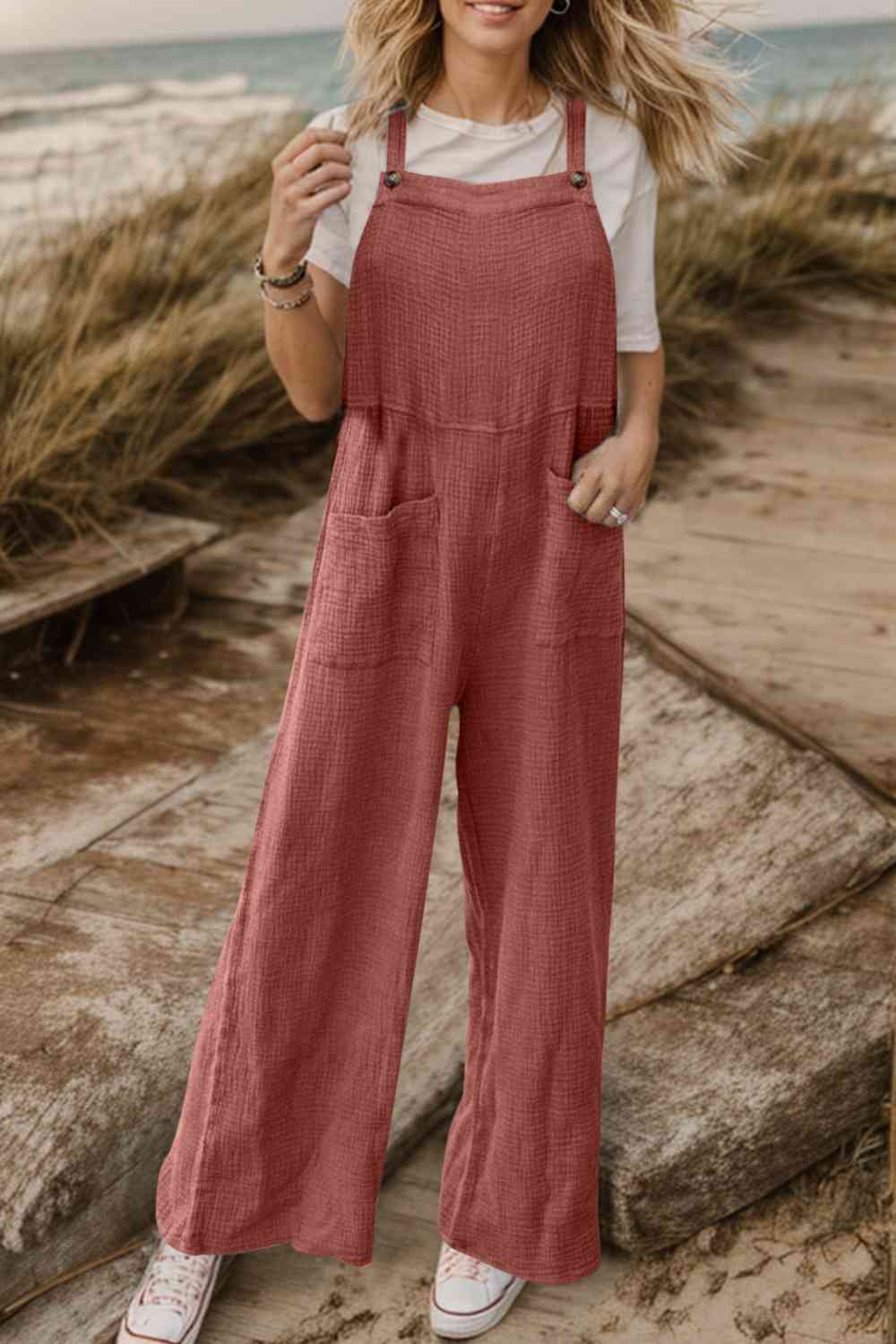 Friends Front Pocket Jumpsuit