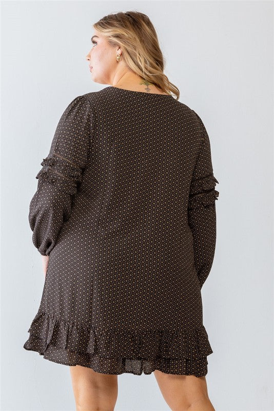 Ruffle Mini Dress