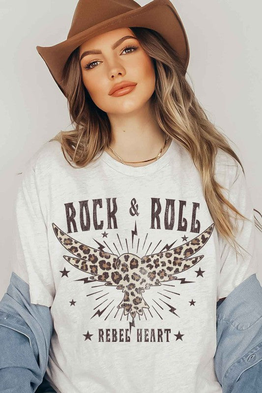 ROCK AND ROLL REBEL T-SHIRT