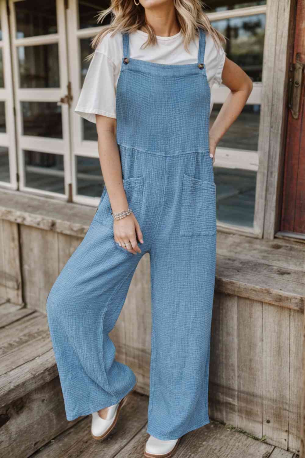 Friends Front Pocket Jumpsuit