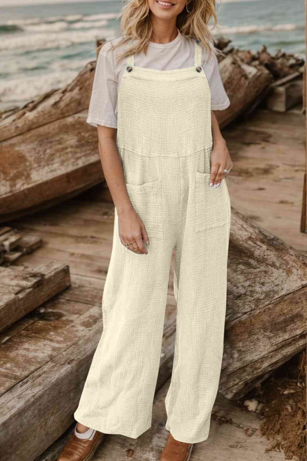 Friends Front Pocket Jumpsuit
