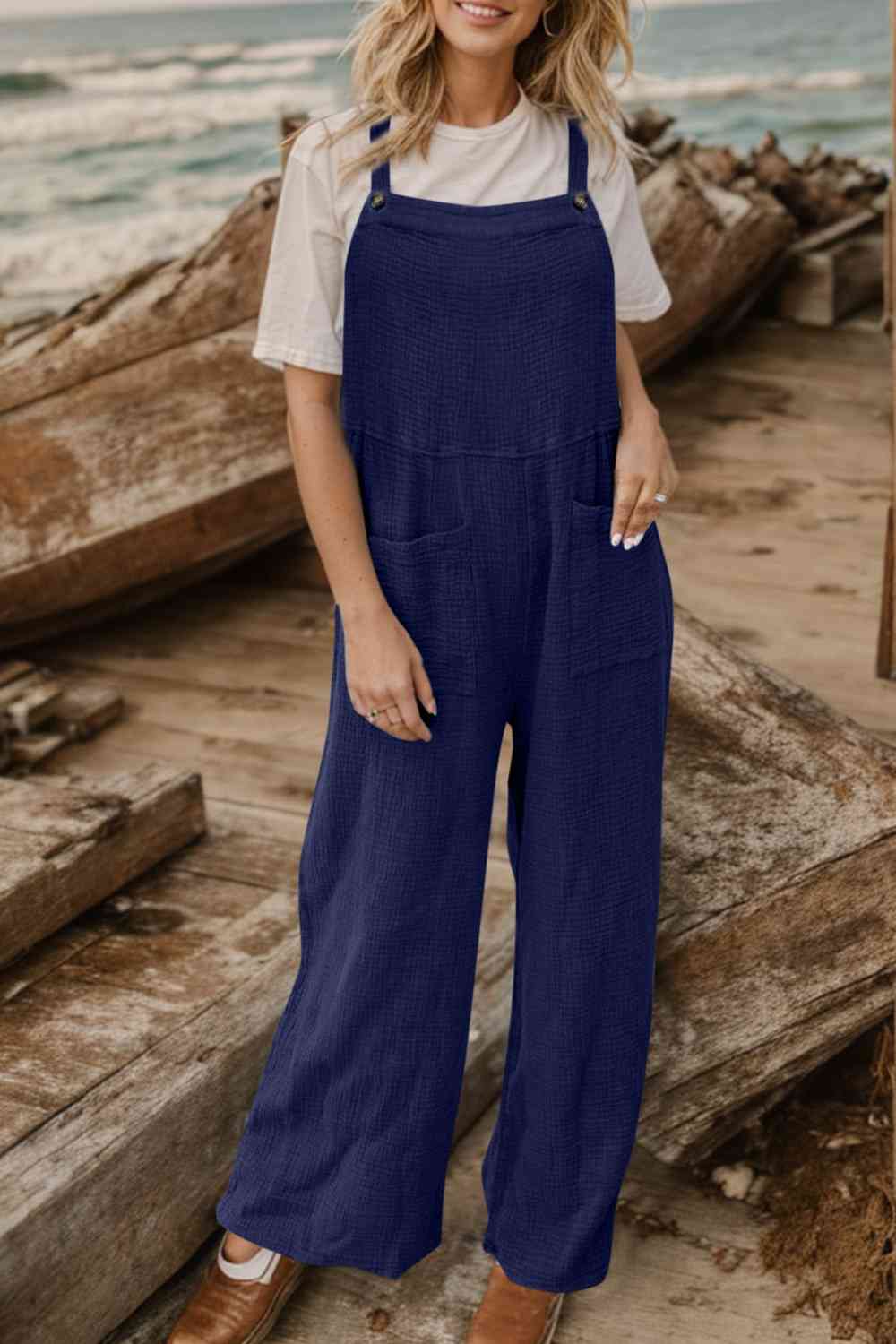 Friends Front Pocket Jumpsuit