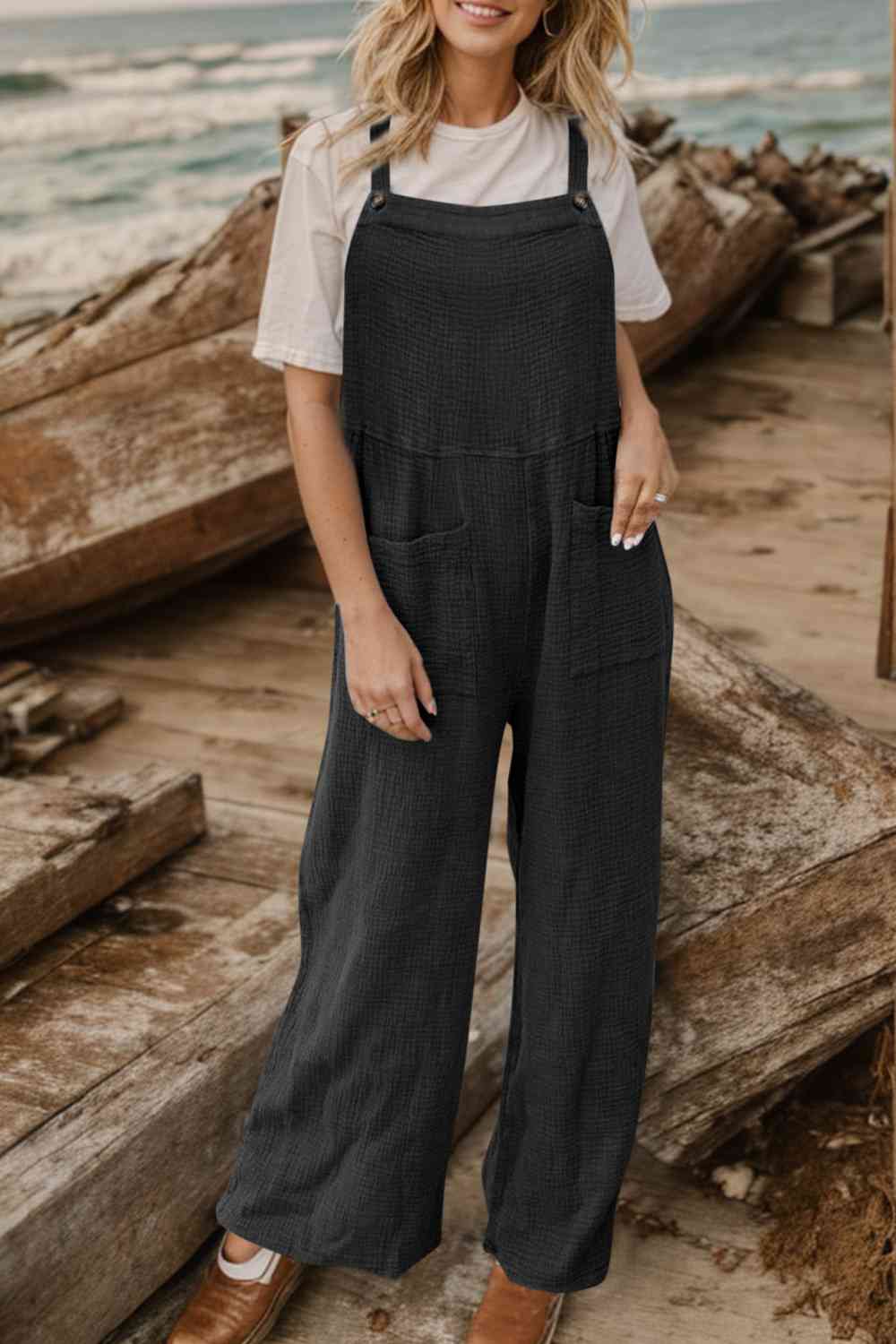 Friends Front Pocket Jumpsuit