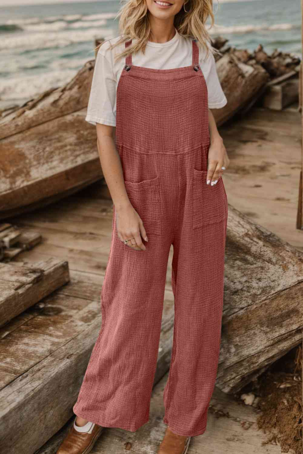 Friends Front Pocket Jumpsuit