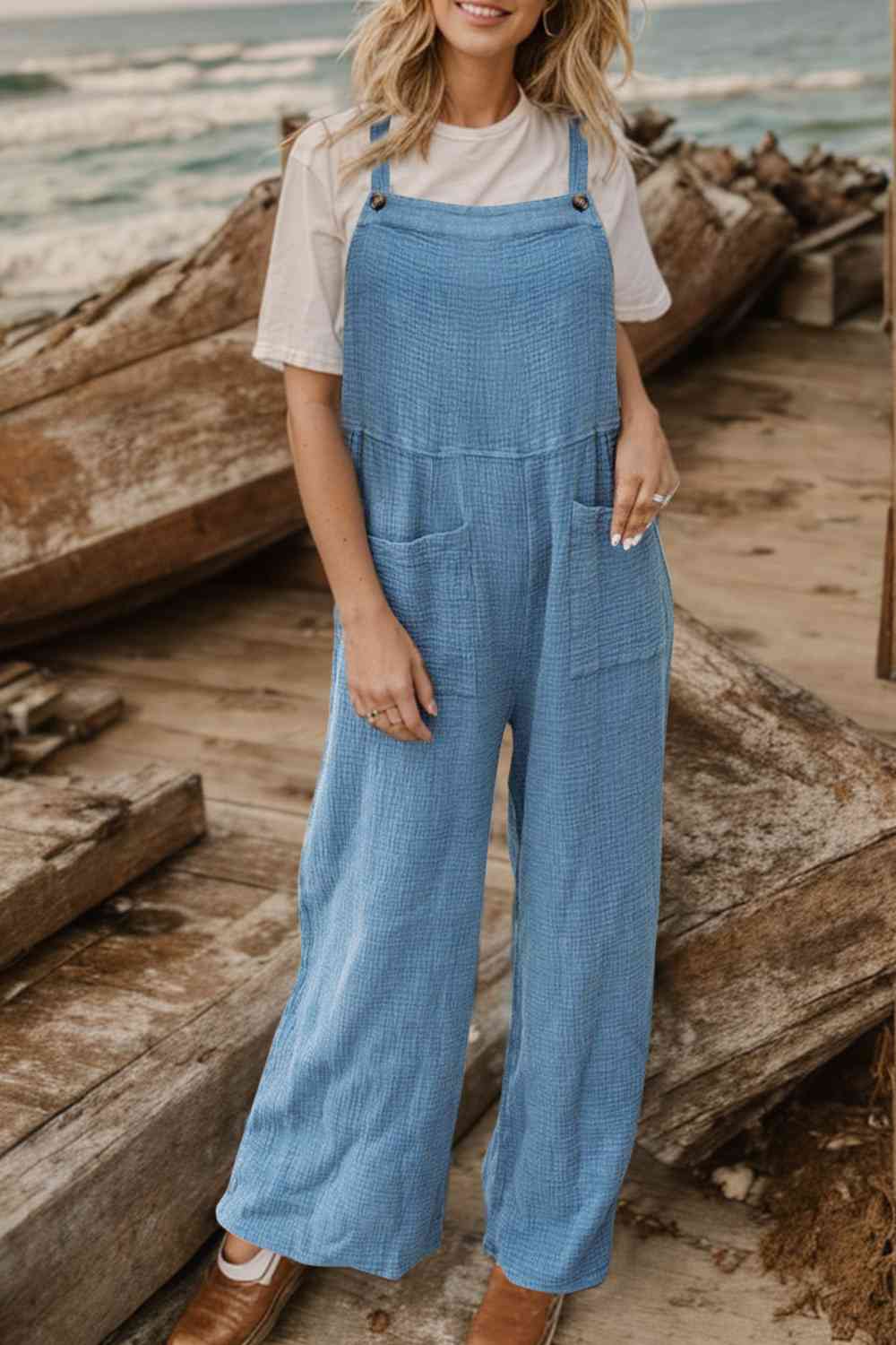 Friends Front Pocket Jumpsuit
