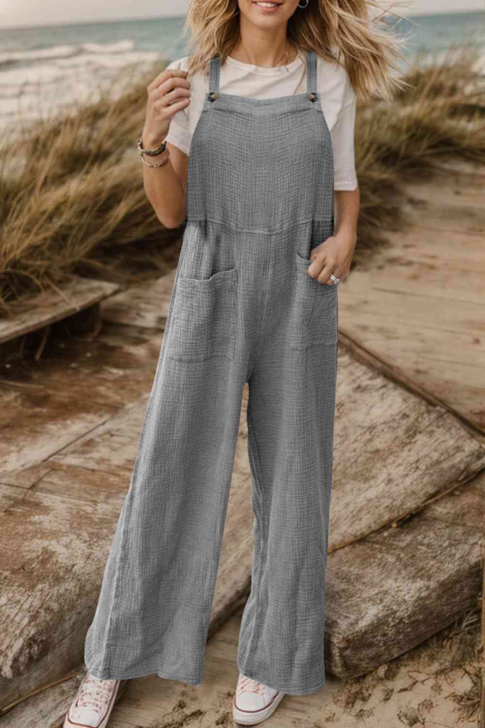 Friends Front Pocket Jumpsuit