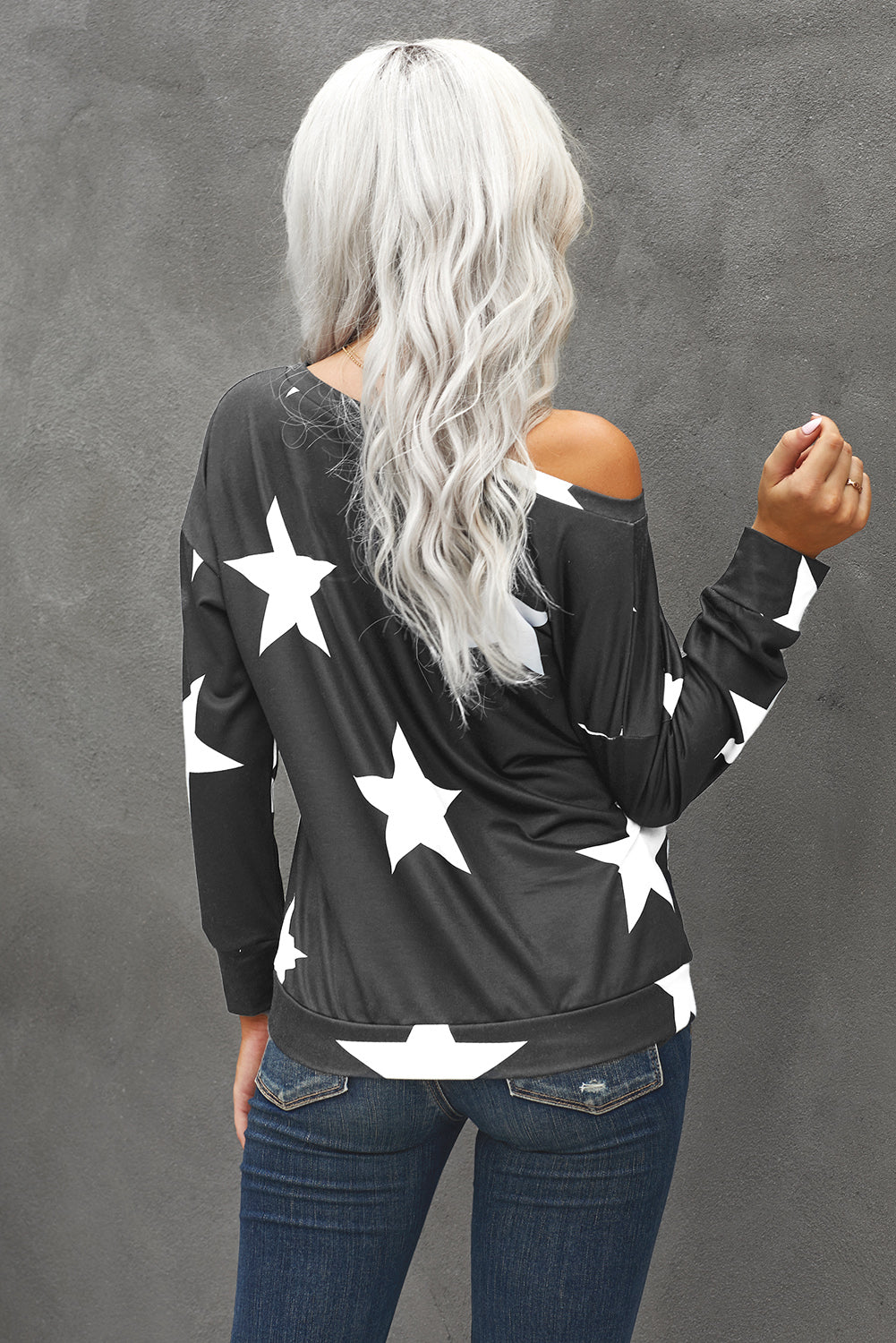 Grey Star Sweatshirt
