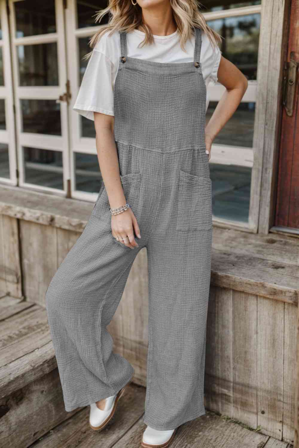 Friends Front Pocket Jumpsuit