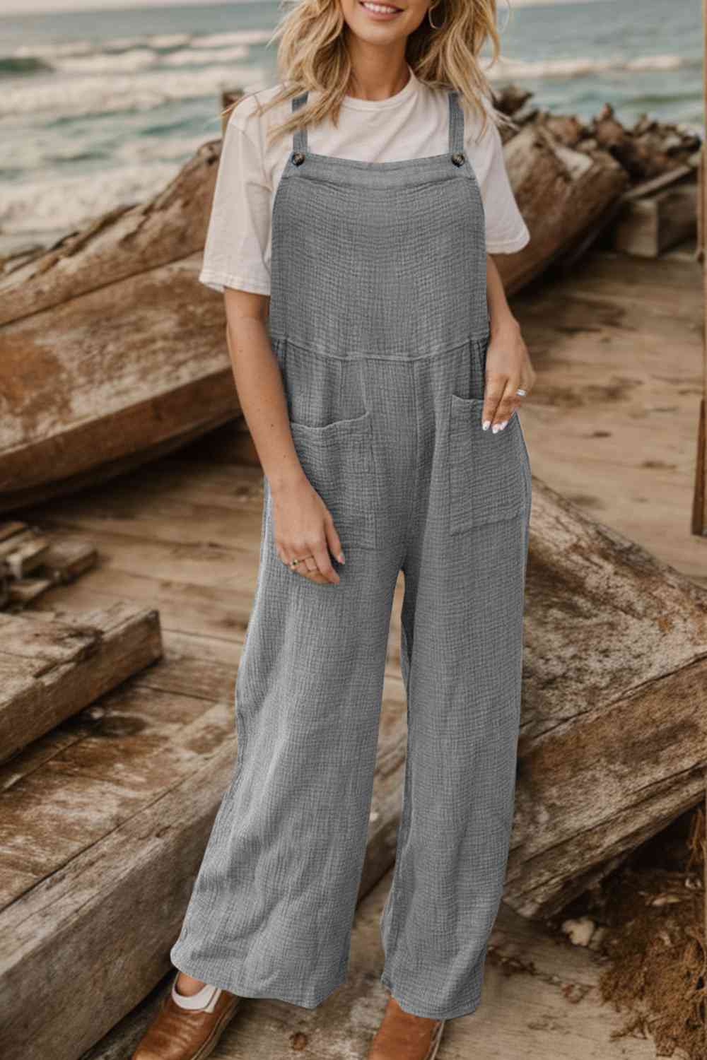 Friends Front Pocket Jumpsuit