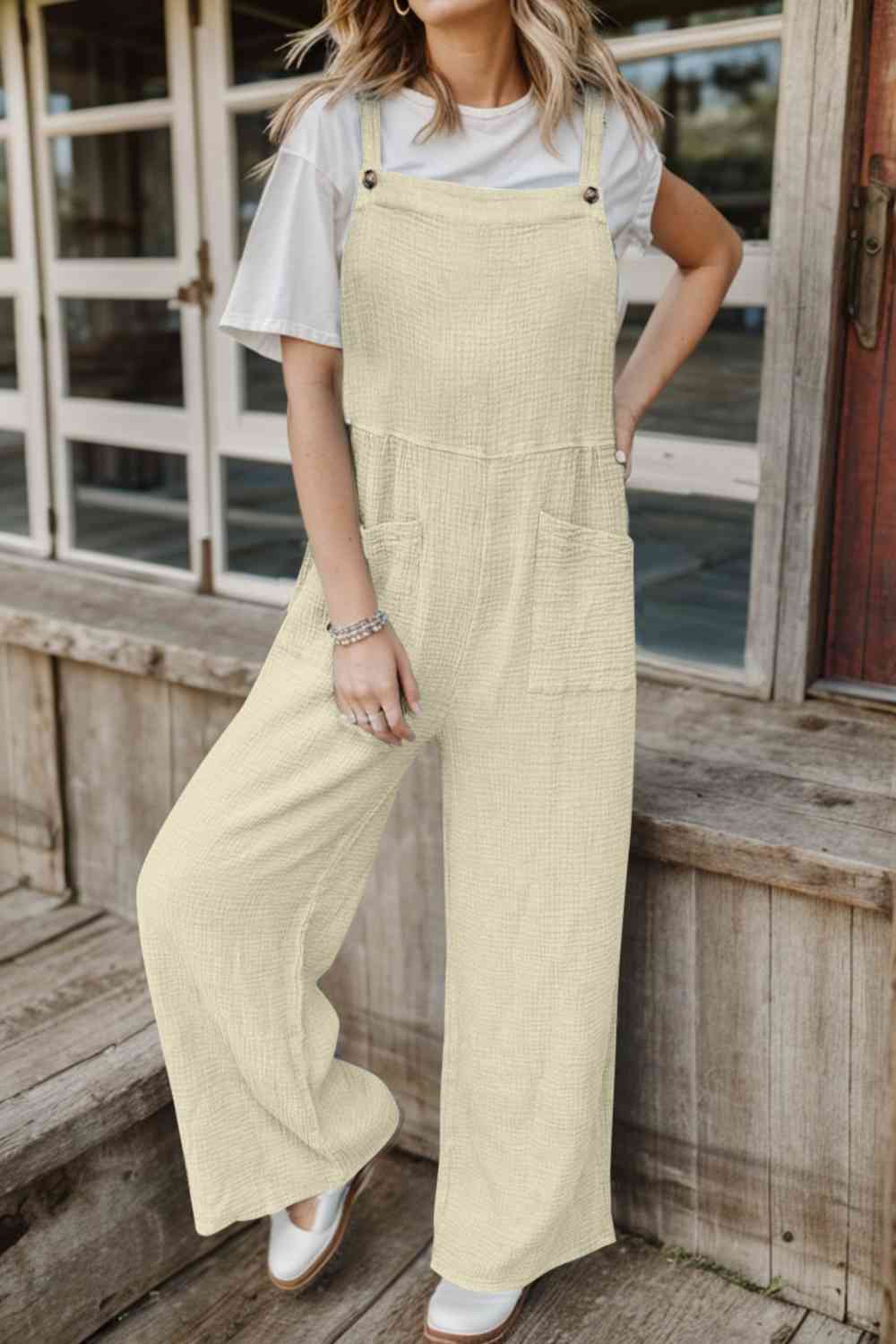 Friends Front Pocket Jumpsuit