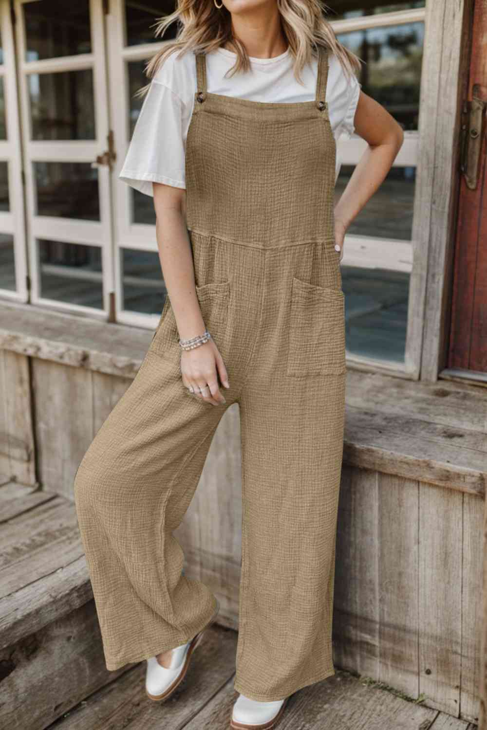 Friends Front Pocket Jumpsuit