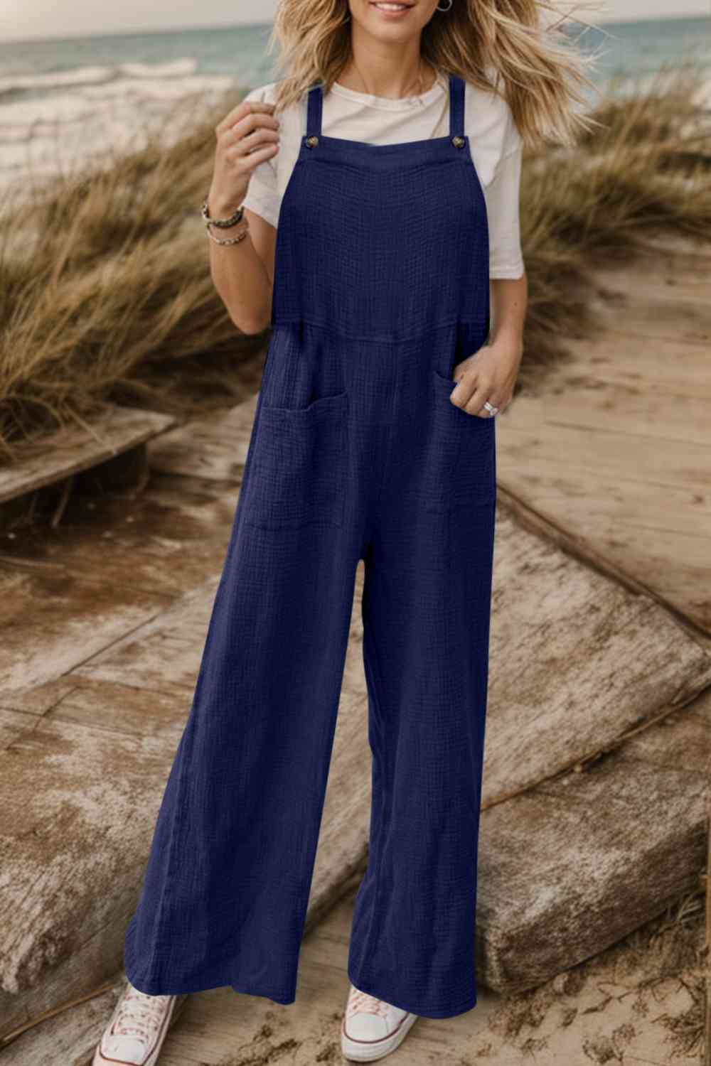 Friends Front Pocket Jumpsuit