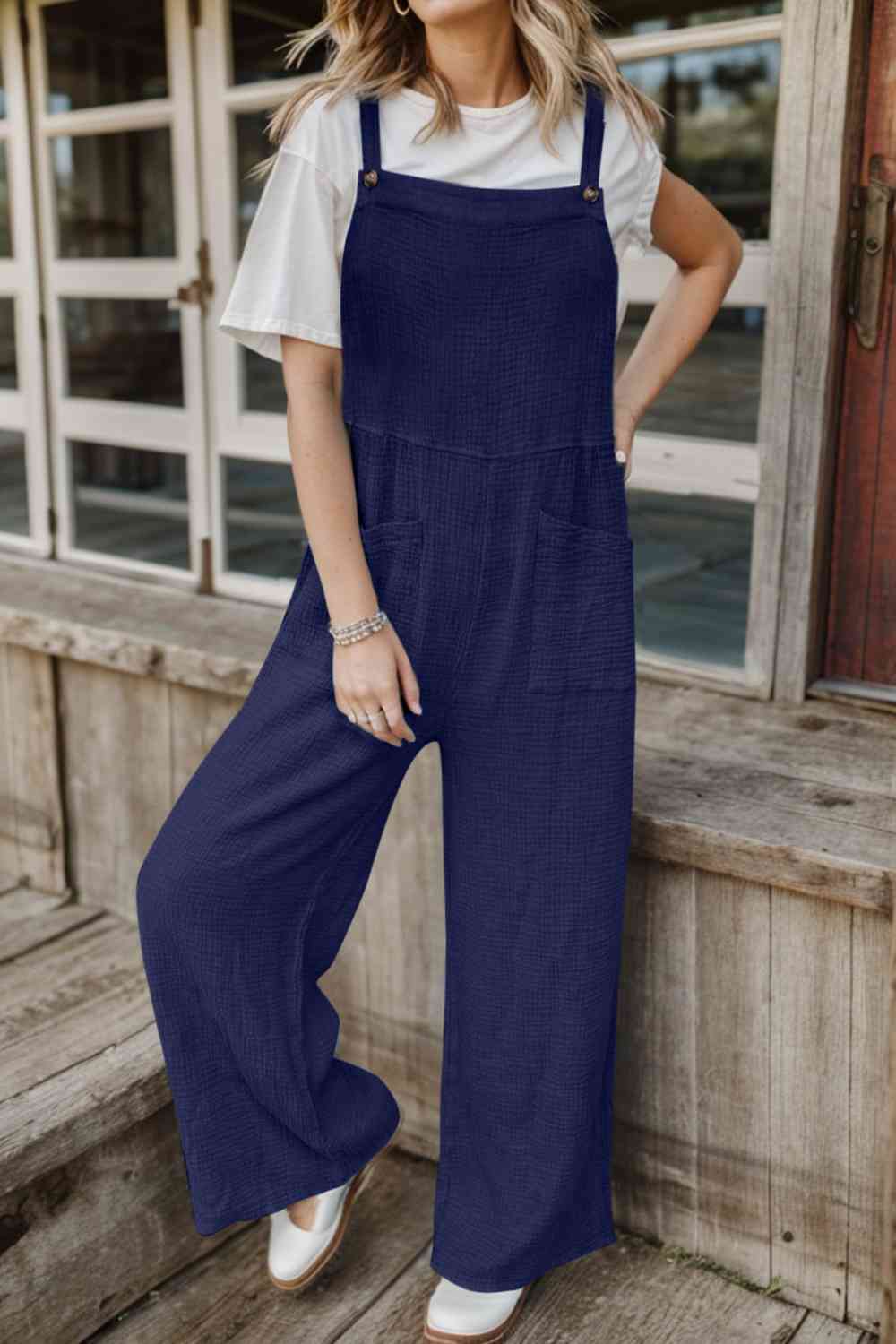 Friends Front Pocket Jumpsuit