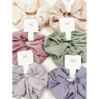 Soft Tone Textured Hair Scrunchie