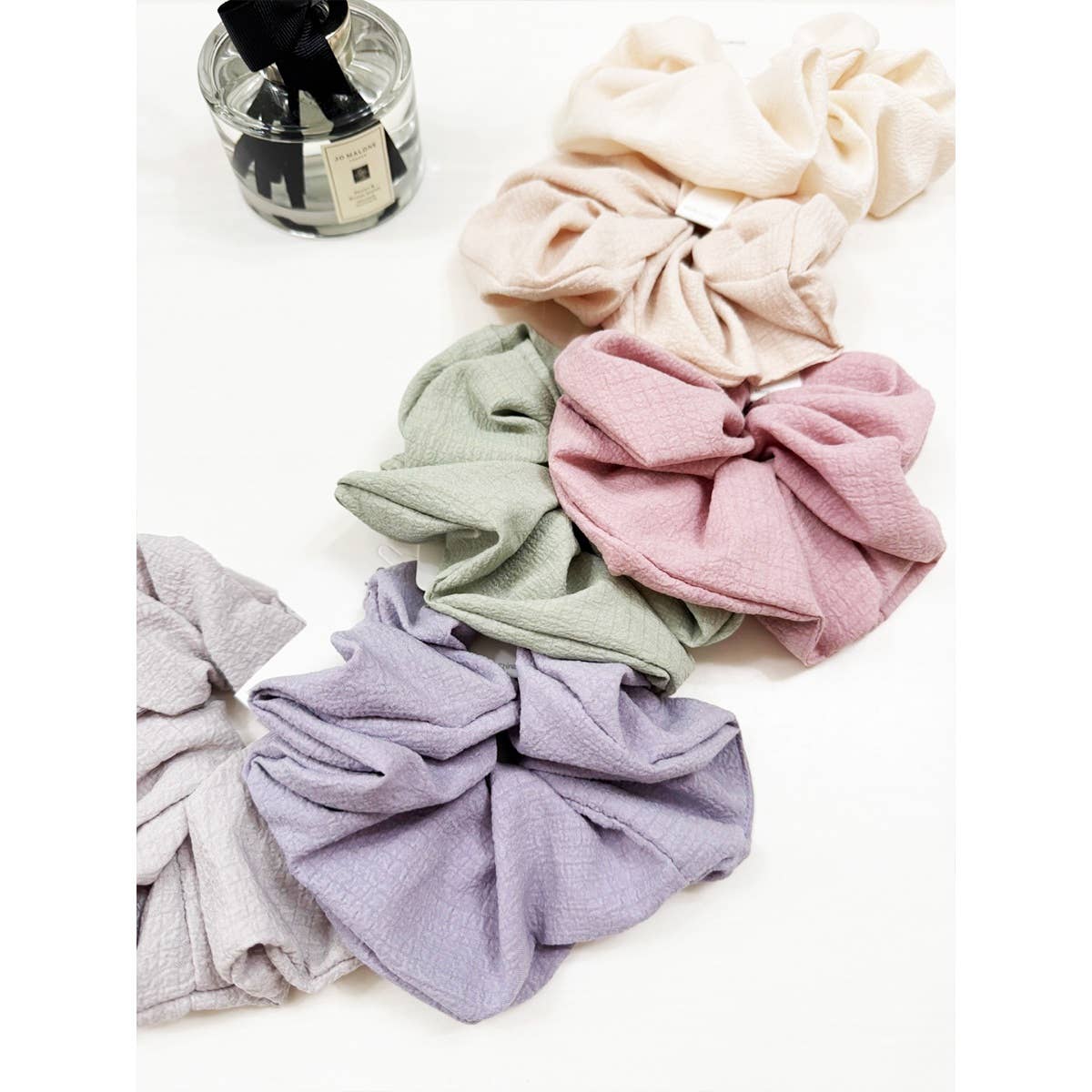 Soft Tone Textured Hair Scrunchie