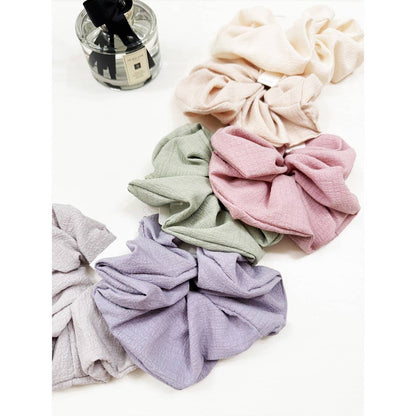 Soft Tone Textured Hair Scrunchie