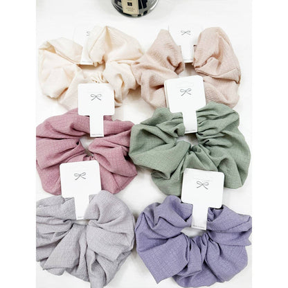 Soft Tone Textured Hair Scrunchie