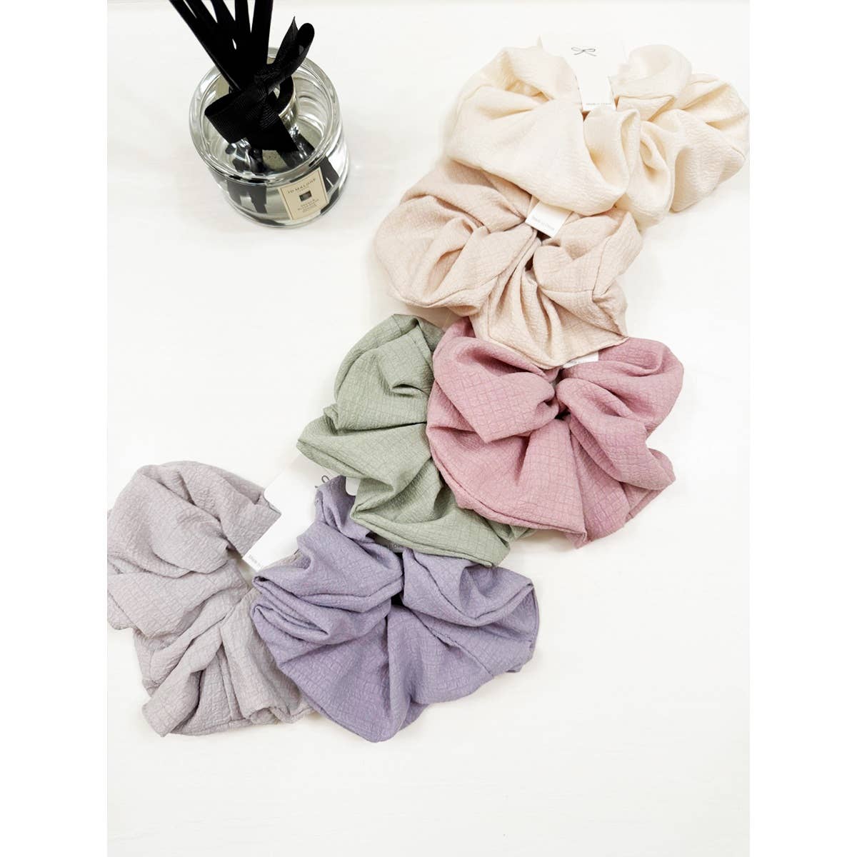 Soft Tone Textured Hair Scrunchie
