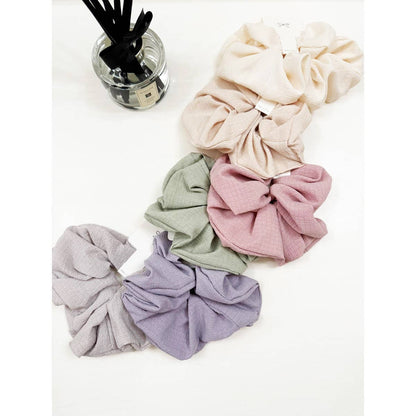 Soft Tone Textured Hair Scrunchie
