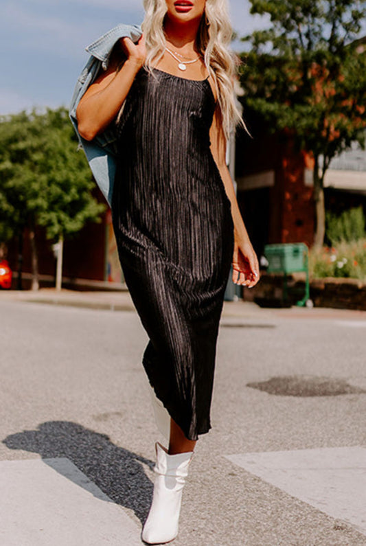 Black Bombshell Maxi Dress