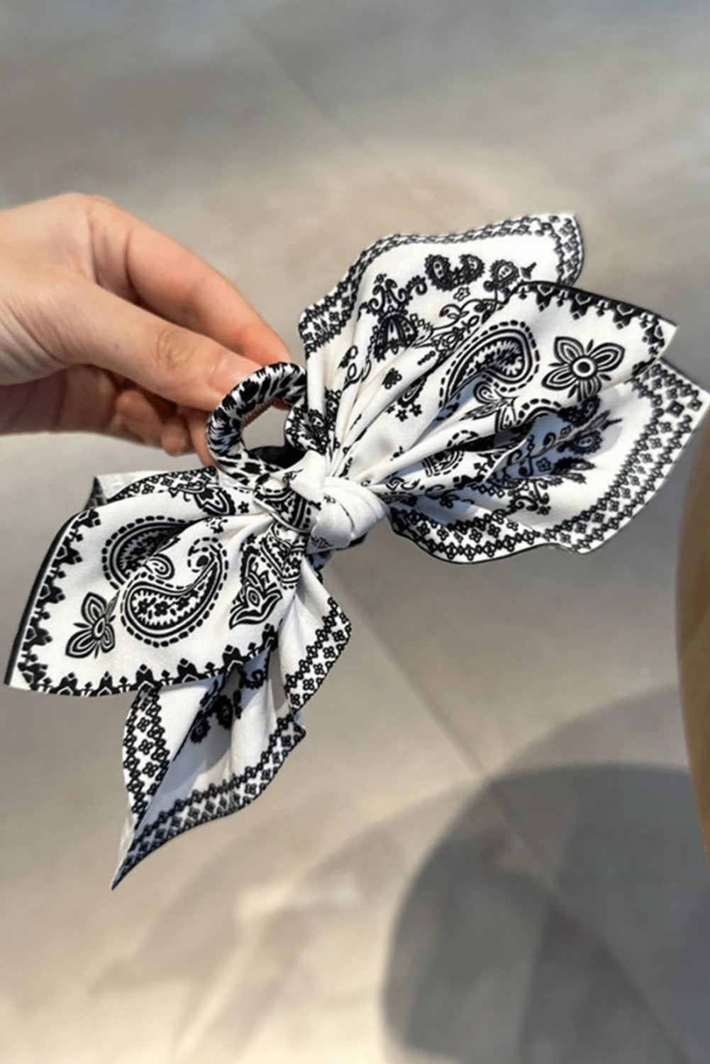 Bandana Hair Clip