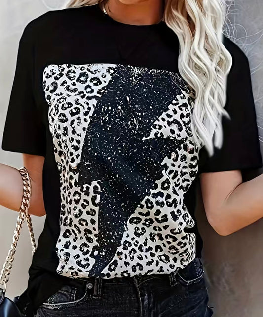 Cheetah Bolt Tee