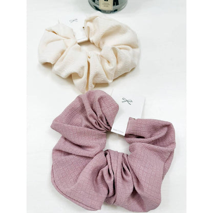 Soft Tone Textured Hair Scrunchie