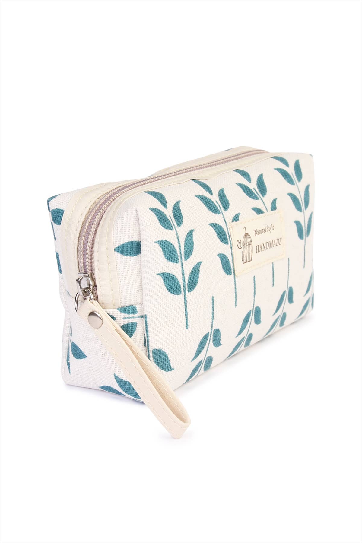 PRINT ZIPPER COSMETIC BAG