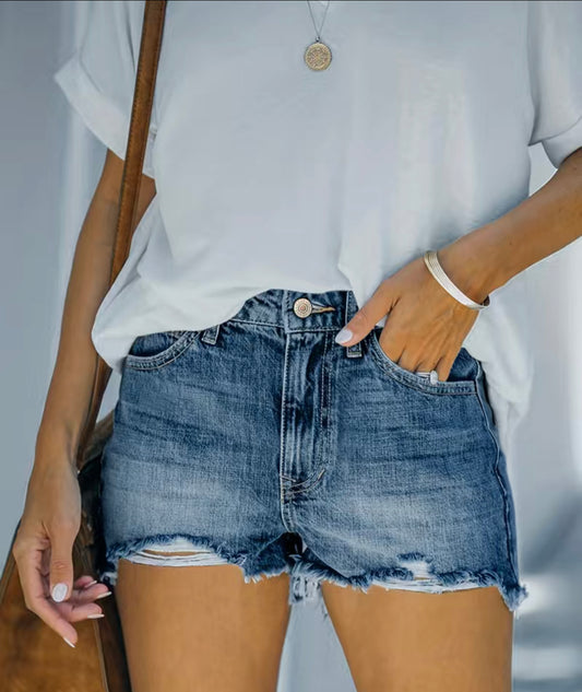 Casual Denim Shorts