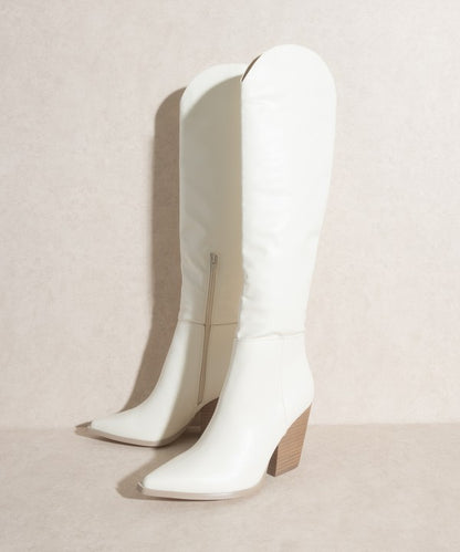 OASIS SOCIETY Clara - Knee-High Western Boots