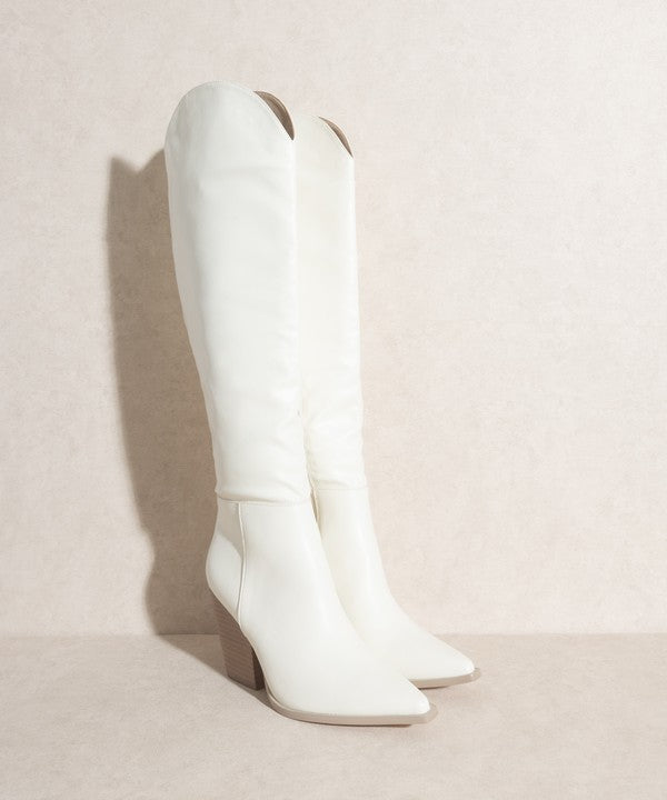 OASIS SOCIETY Clara - Knee-High Western Boots