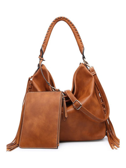 Women hobo bag finge purse