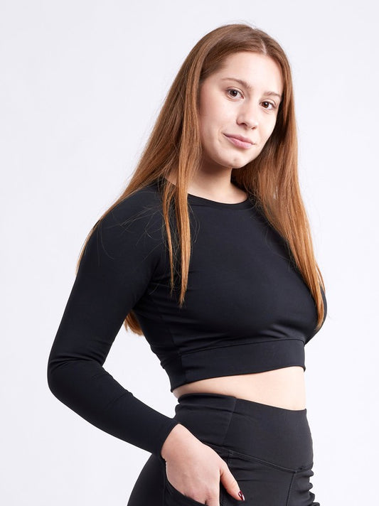 Basic LS Crop Top