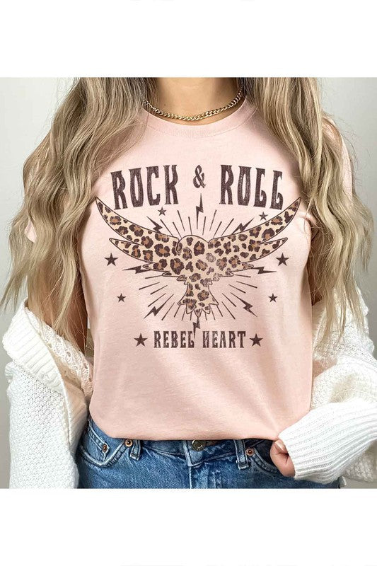 ROCK AND ROLL REBEL T-SHIRT