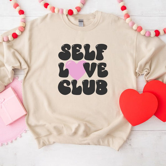 Self Love Club Graphic Sweatshirt