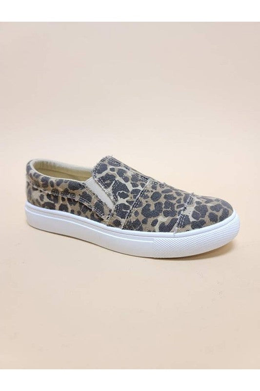 Leopard Slip on