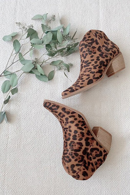 Cheetah Booties