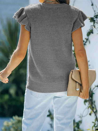 Cap Sleeve Sweater